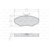 VALEO Brake Pads 873099 - Brake Pads