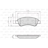 VALEO Brake Pads 872599 - Brake Pads