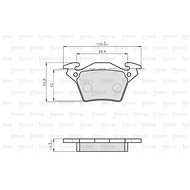 VALEO Brake Pads 872020 - Brake Pads