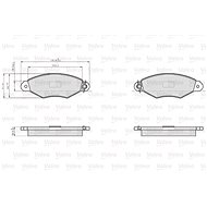 VALEO Brake Pads 872981 - Brake Pads