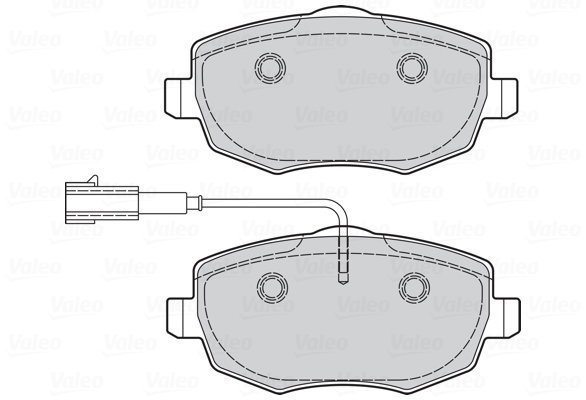 VALEO Brake Pads 301042 - Brake Pads