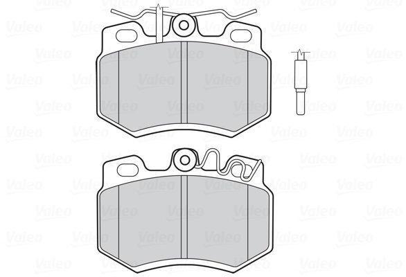 VALEO Brake Pads 301714 - Brake Pads