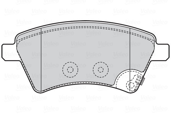 VALEO Brake Pads 301804 - Brake Pads