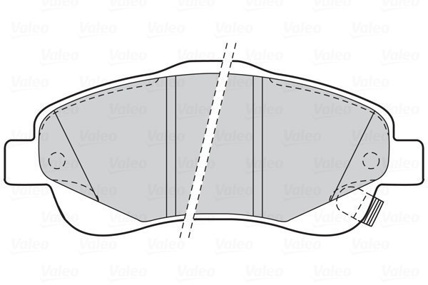 VALEO Brake Pads 301665 - Brake Pads