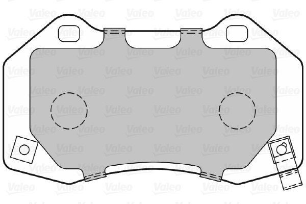 VALEO Brake Pads 601372 - Brake Pads