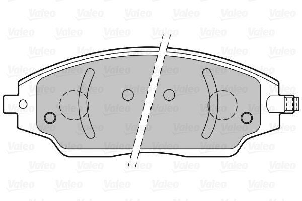 VALEO Brake Pads 601398 - Brake Pads