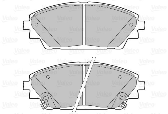 VALEO Brake Pads 601402 - Brake Pads