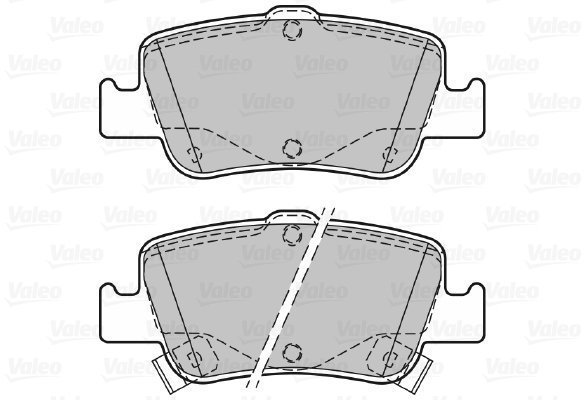 VALEO Brake Pads 601377 - Brake Pads