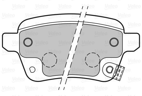 VALEO Brake Pads 601399 - Brake Pads