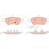 TRW Brake Pads GDB1553 - Brake Pads