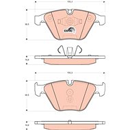 TRW Brake Pads GDB1729 - Brake Pads