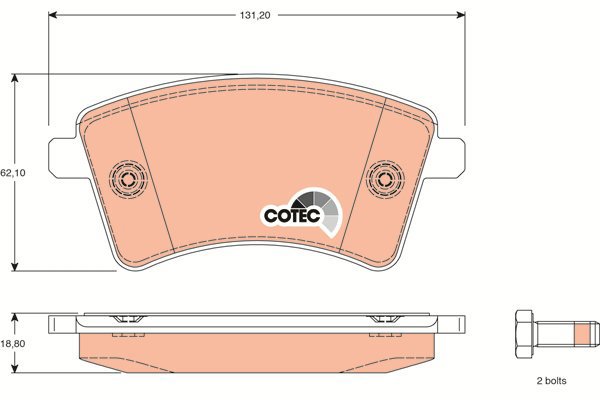 TRW Brake Pads GDB1785 - Brake Pads