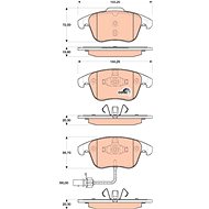 TRW Brake Pads GDB1814 - Brake Pads