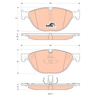 TRW Brake Pads GDB1838 - Brake Pads