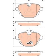 TRW Brake Pads GDB1840 - Brake Pads