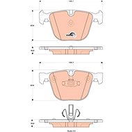 TRW Brake Pads GDB1857 - Brake Pads
