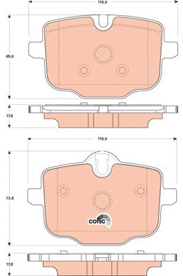 TRW Brake Pads GDB1869 - Brake Pads