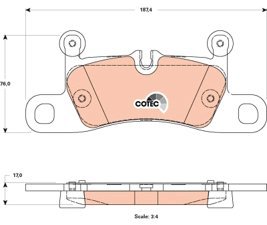 TRW Brake Pads GDB1875 - Brake Pads