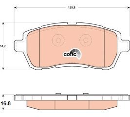 TRW Brake Pads GDB1893 - Brake Pads