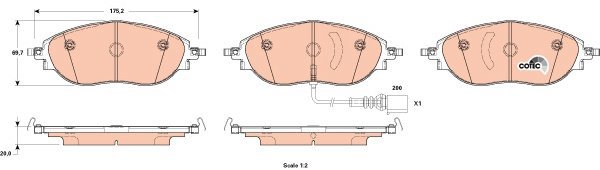 TRW Brake Pads GDB1918 - Brake Pads