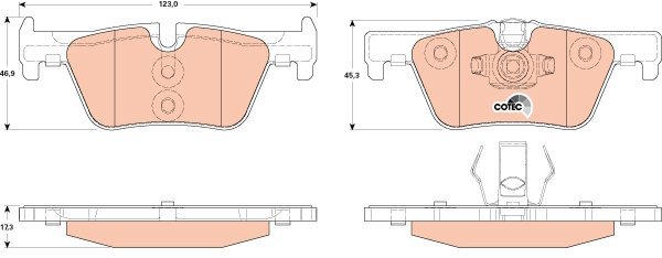 TRW Brake Pads GDB1919 - Brake Pads