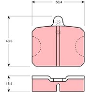 TRW Brake Pads GDB300 - Brake Pads