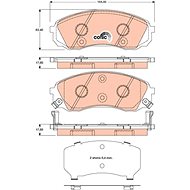 TRW Brake Pads GDB3448 - Brake Pads