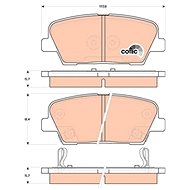 TRW Brake Pads GDB3499 - Brake Pads