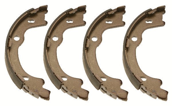 TRW Brake Shoe Set GS8757 - Brake Shoes