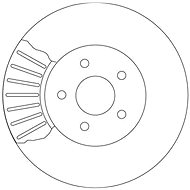 TRW Brake disc DF4147, set of 2 - Brake Disc