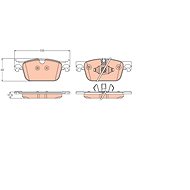 TRW Brake Pads GDB2221 - Brake Pads