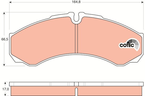 TRW Brake Pads GDB1534 - Brake Pads