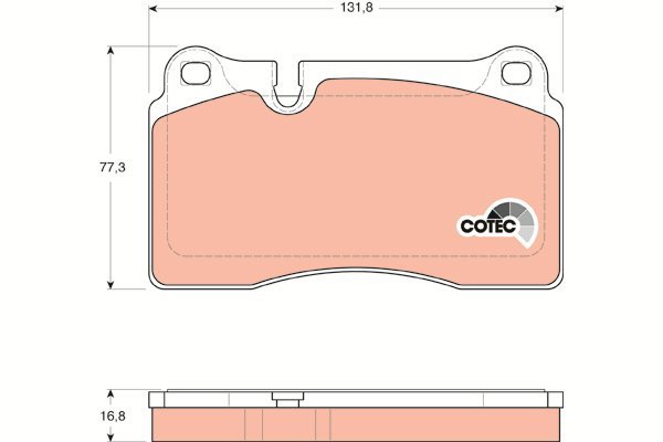 TRW Brake Pads GDB1670 - Brake Pads