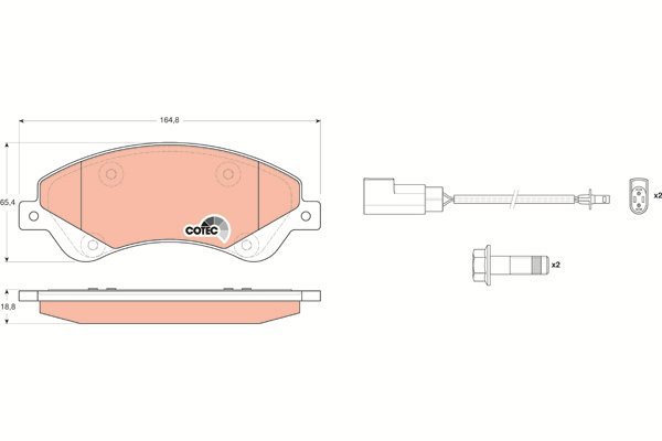 TRW Brake Pads GDB1723 - Brake Pads