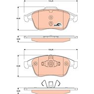 TRW Brake Pads GDB1790 - Brake Pads