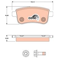 TRW Brake Pads GDB1791 - Brake Pads