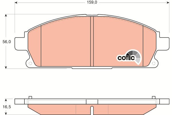 TRW Brake Pads GDB3293 - Brake Pads