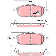 TRW Brake Pads GDB3372 - Brake Pads