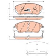 TRW Brake Pads GDB3418 - Brake Pads
