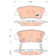TRW Brake Pads GDB3494 - Brake Pads