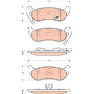 TRW Brake Pads GDB4139 - Brake Pads