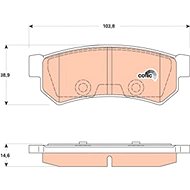 TRW Brake Pads GDB4178 - Brake Pads