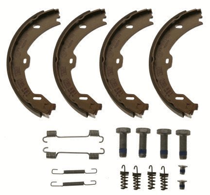 TRW Brake Shoe Set GS8721 - Brake Shoes