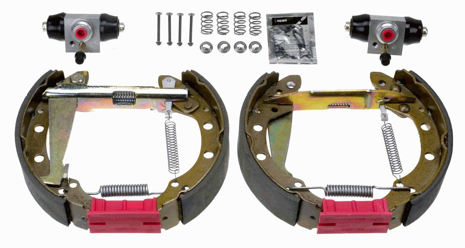 TRW Brake Shoe Set GSK1512 - Brake Shoes