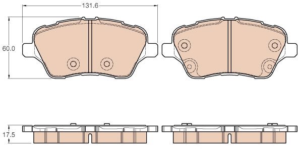 TRW Brake Pads GDB1959 - Brake Pads