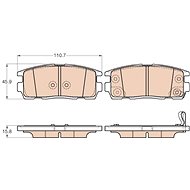 TRW Brake Pads GDB3566 - Brake Pads