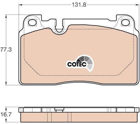 TRW Brake Pads GDB1974 - Brake Pads
