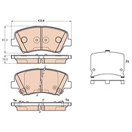 TRW Brake Pads GDB3552 - Brake Pads