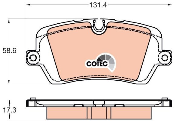TRW Brake Pads GDB2029 - Brake Pads
