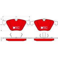 TRW Brake Pads GDB1498DTE - Brake Pads